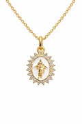 JESUS NECKLACE | GOLD