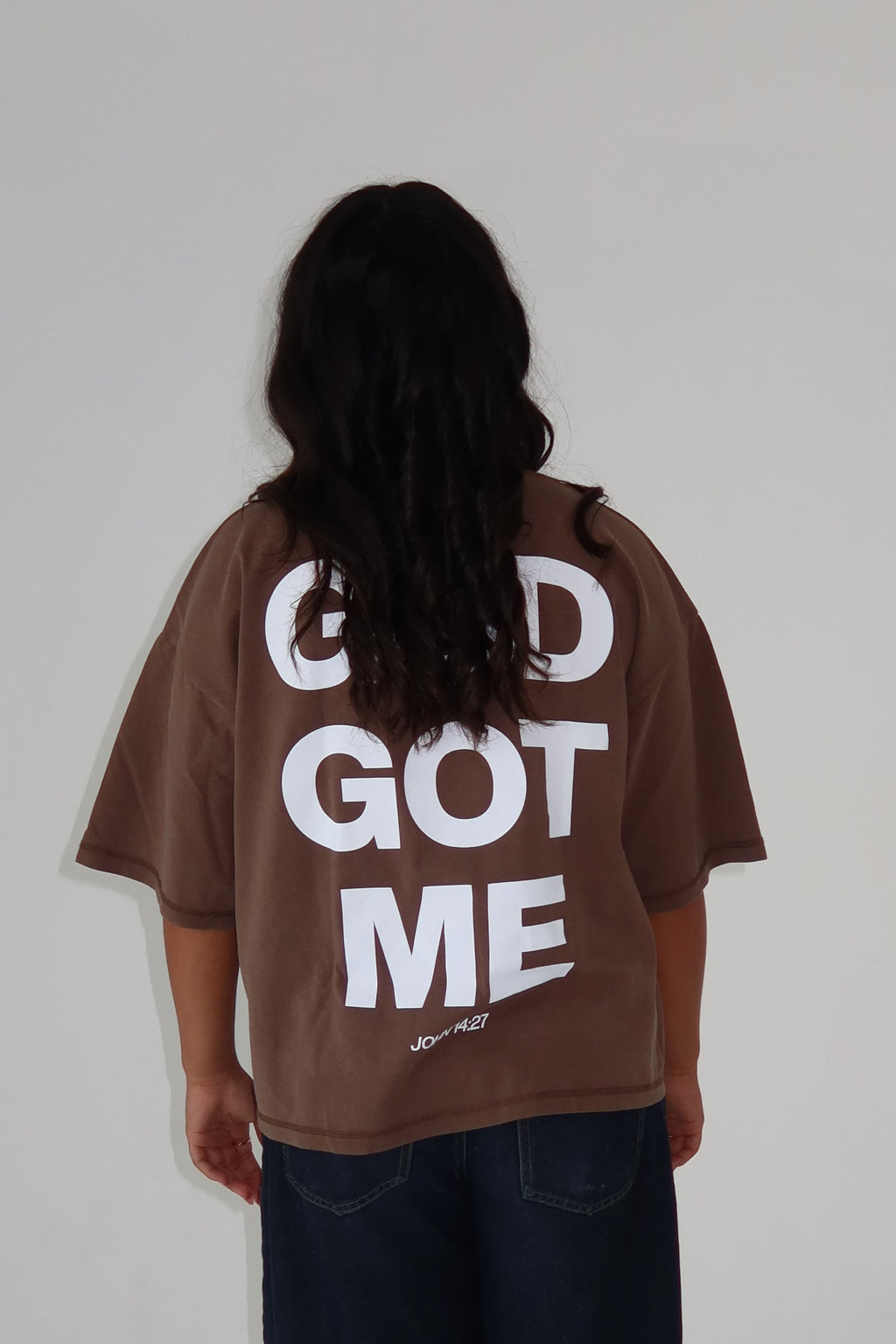 *PRE-ORDER* (9 WEEKS) - GGM CROP TEE | CLAY