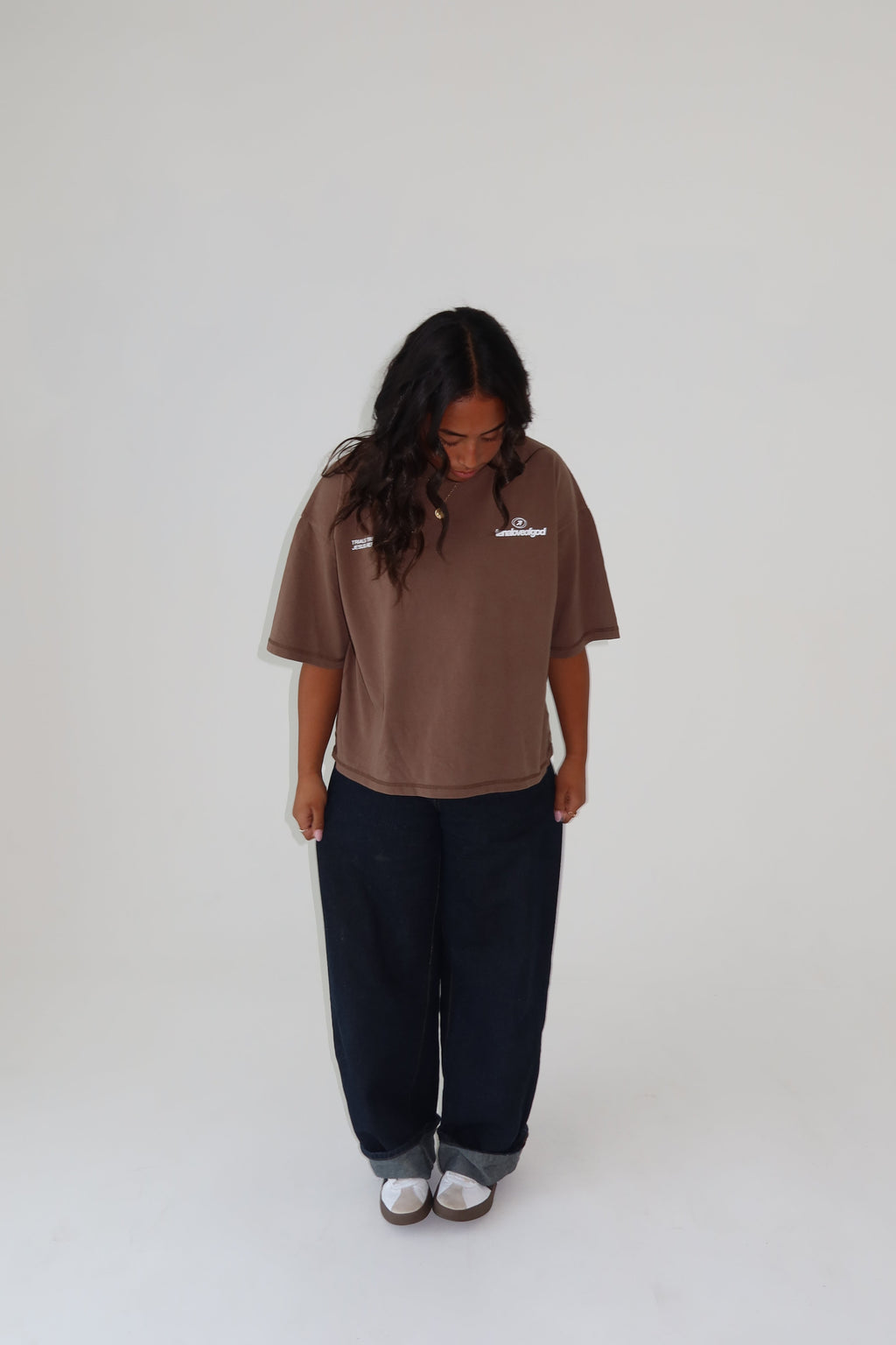*PRE-ORDER* (9 WEEKS) - GGM CROP TEE | CLAY