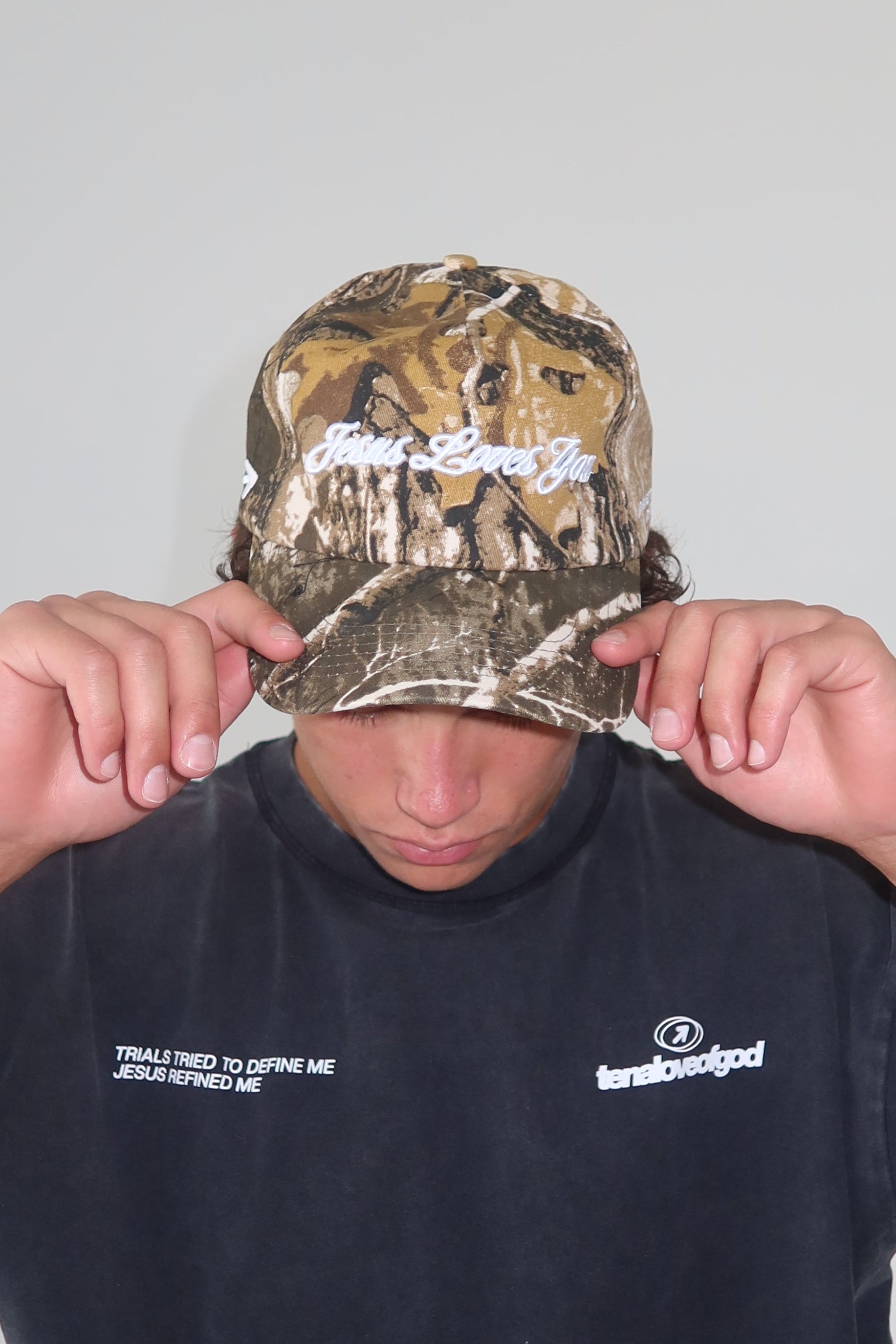 JLY UNSTRUCTURED HAT | CAMO