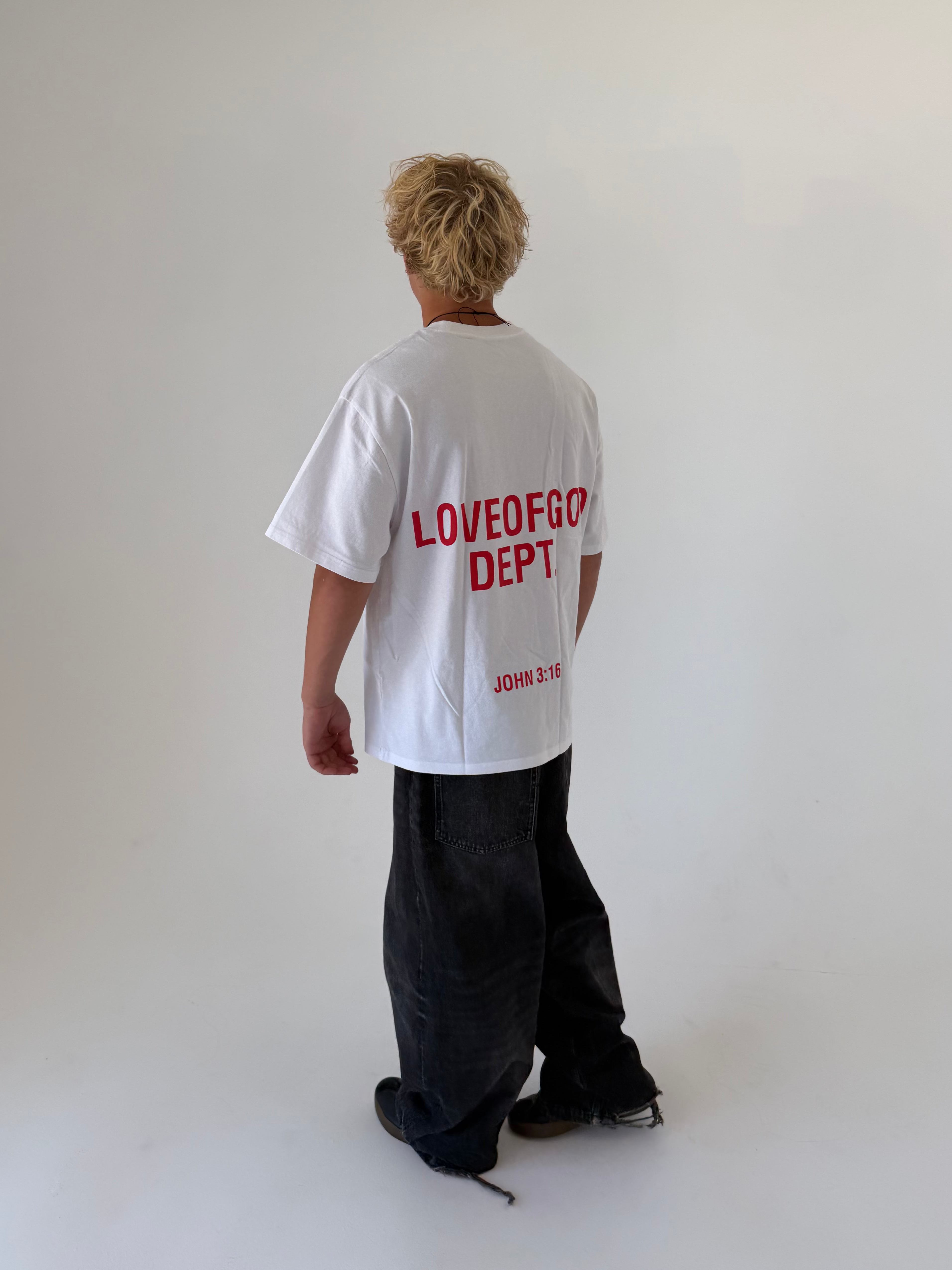 DEPT CROP TEE | FLAME